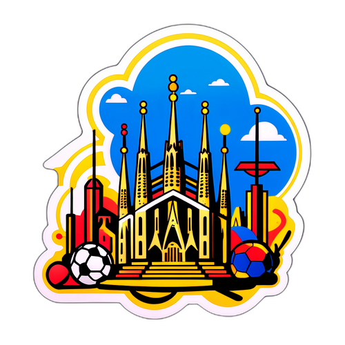 Barcelona ikonikus épületei és labdarúgás
