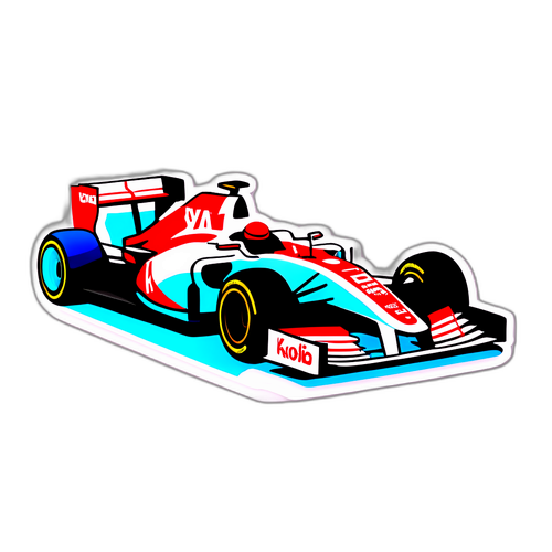 Yuki Kobayashi w wyścigu F1