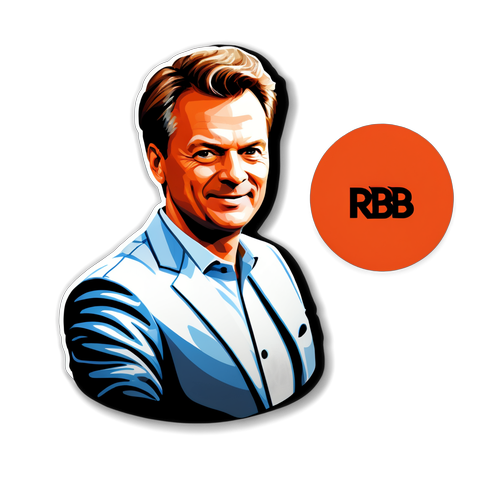 RBB Moderator Andreas Hahn Sticker