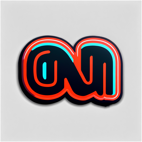 Neonowy Blask CNN: Odkryj Modernistyczne Logo, Które Zaskoczy Świat!