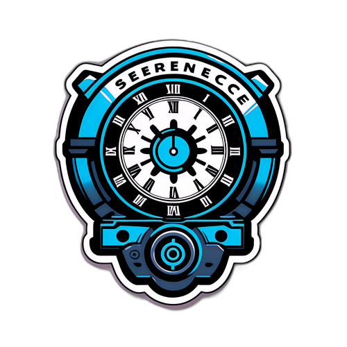 Sticker cu logo-ul Sererance