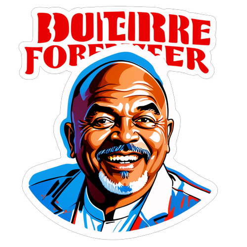 Bouterse Forever Sticker