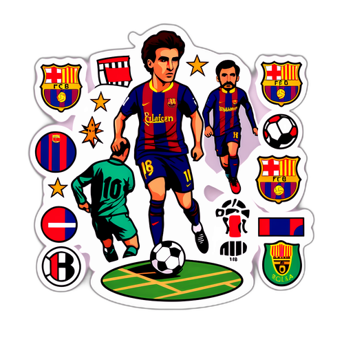 Stiker Sepak Bola Sejarah Barcelona dan Bilbao