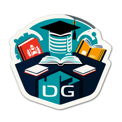 ¡Descubre la UDG! El Sticker que Celebra la Pasión por el Aprendizaje y la Comunidad Educativa