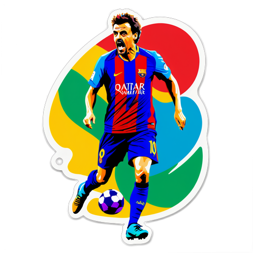 Stika ya Sanamu ya Luis Enrique Akiwa Katika Mechi
