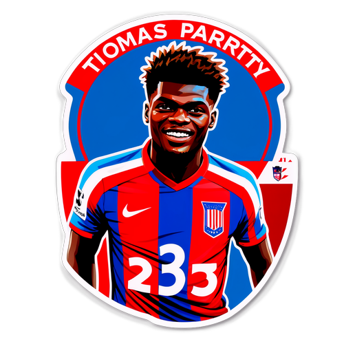 Sticker ya Kumbukumbu kwa Thomas Partey