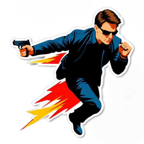 Thrilling Mission: Impossible Sticker