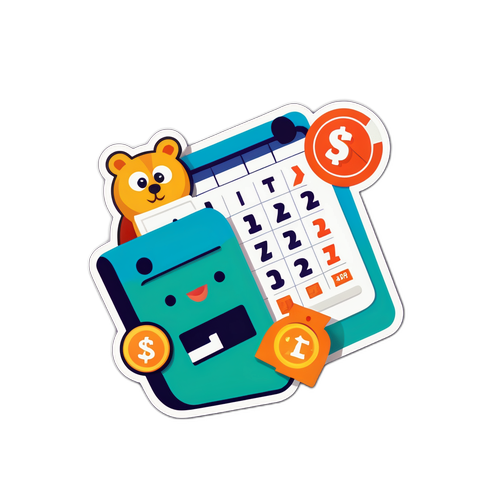 Sticker ya Kumbukumbu ya Mwisho wa Tarehe ya Ushuru