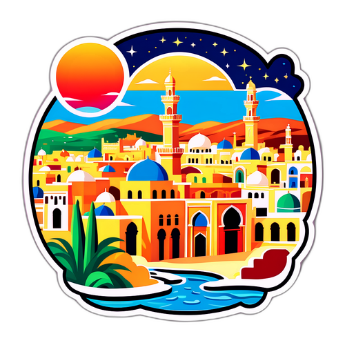 チュニジアのメディナの風景