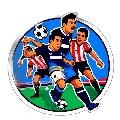Sticker de Partido de Fútbol: Pumas vs Necaxa