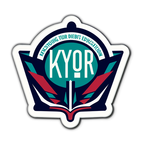 สติกเกอร์ตามรูปแบบโลโก้ Kyor