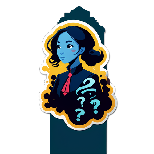 Stiker Mysterious Terinspirasi Jessica Wongso