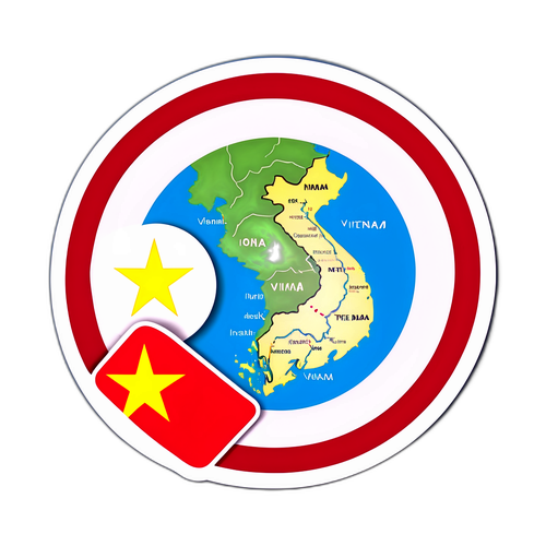 Nhà miền Bắc với bản đồ Việt Nam