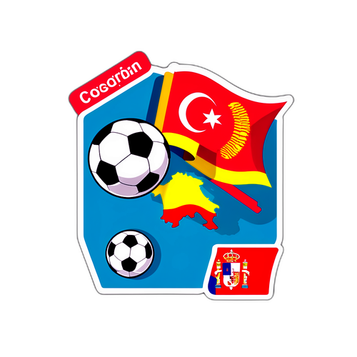 Match mellan Turkiet och Spanien