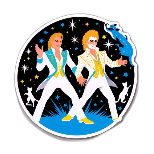 Magiskt uppträdande med Siegfried och Roy