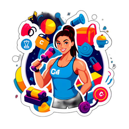 Adesivo Moderno da C4 Academy