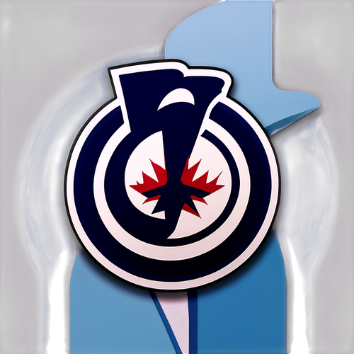 Autocollant des Jets de Winnipeg