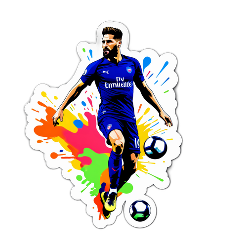 Olivier Giroud Katika Silueti