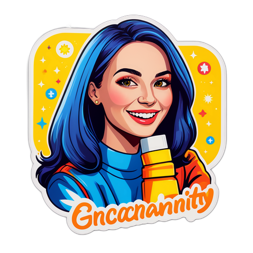 Imagine modernă cu Ioana Ginghină, mesaj de pozitivitate