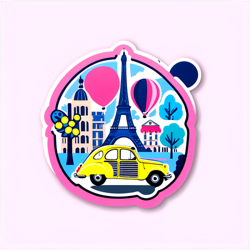 Emily sa Paris: Ang Sticker na Puno ng Estilo at Kakabighaning Tanawin!