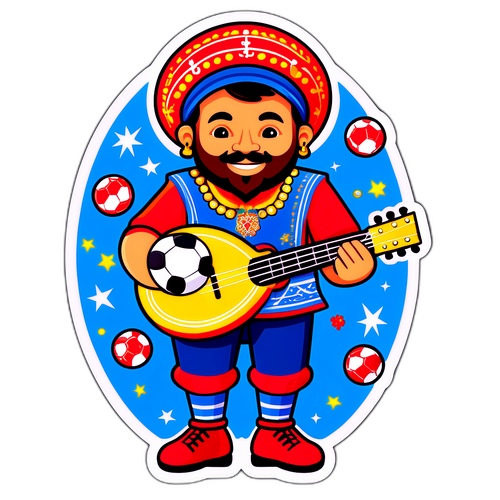 Яскравий персонаж, натхненний сербською культурою