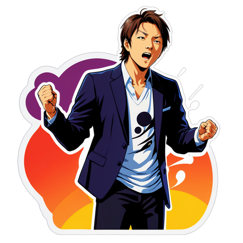 ライブパフォーマンスの伊舞達也