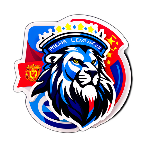 A Premier League Temalı Çıkartma