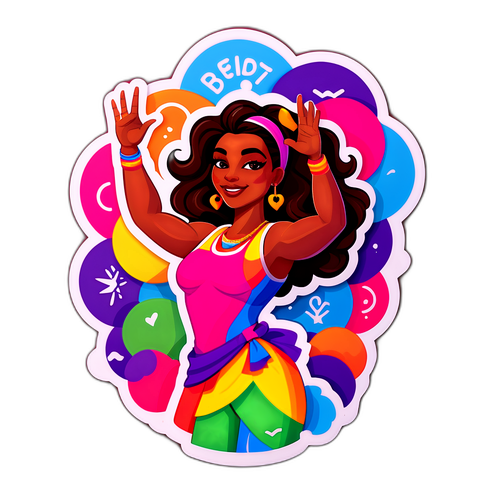 Adesivo de Celebração da Diversidade