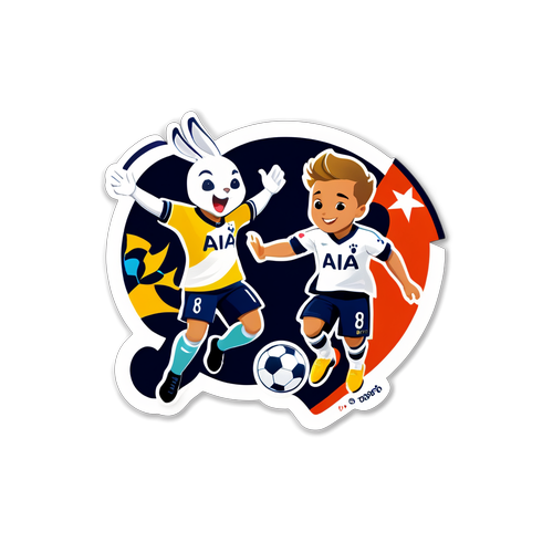 Sticker colorat Tottenham vs Bodø/Glimt