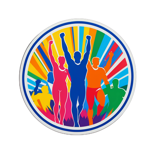 금메달을 수여받은 선수들의 화려한 장면