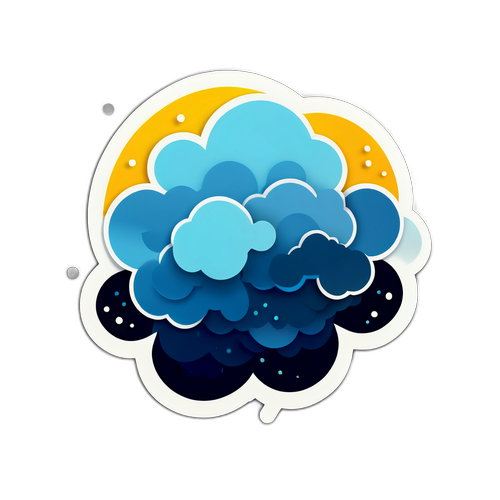 A hidegfront vizuális megközelítése