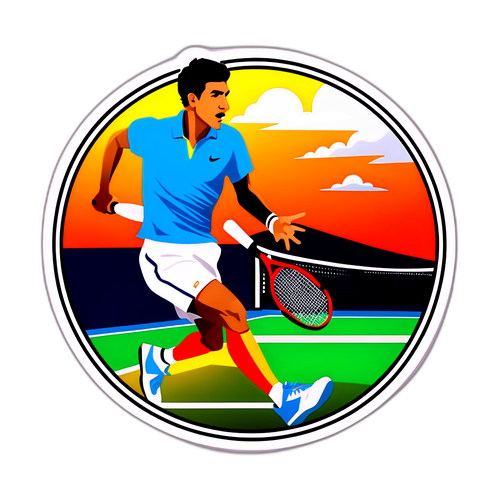 Stiker Carlos Alcaraz