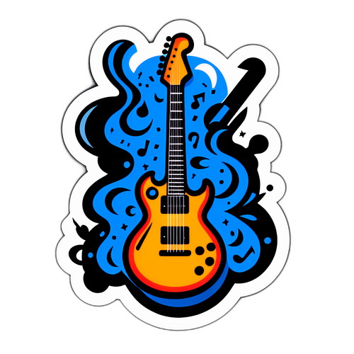 搖滾音樂貼紙