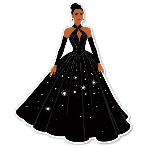 Glamouröse Met Gala 2025 Sticker