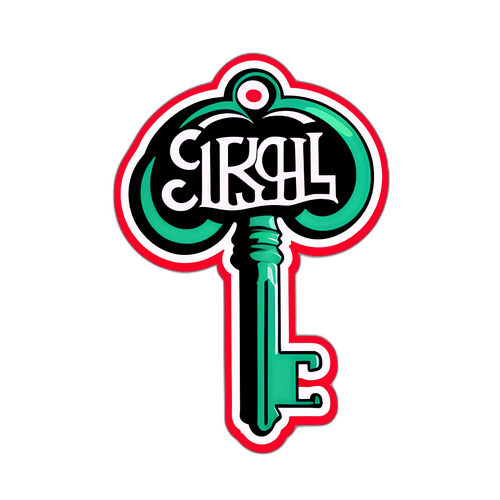 鍵のモチーフによるデザイン