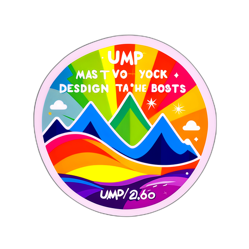 Stiker Pertumbuhan Positif UMP 2026