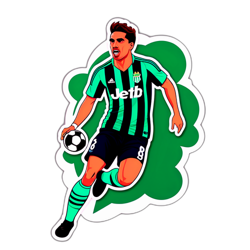 Fußballaufkleber Betis gegen Atlético Madrid