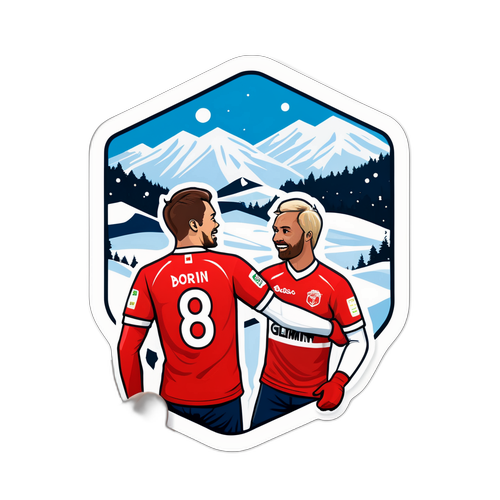 Reka Bentuk Pelekat Perlawanan Bodø/Glimt dan Brann