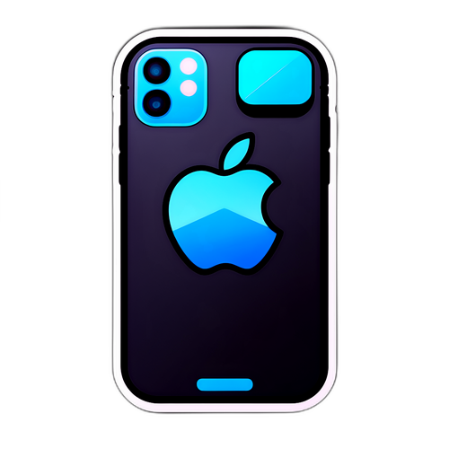 Sticker ng iPhone 15 na may Futuristic na Disenyo