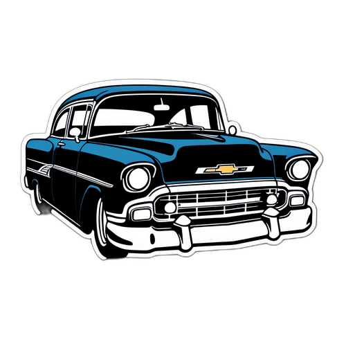 Gangster Világ Ikonikus Járművei Stickers
