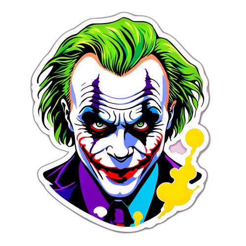 Samolepka s Jokerem