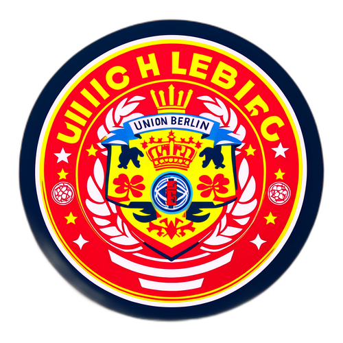 Thiết kế nhãn dán trận đấu giữa Union Berlin và Leipzig