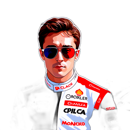 Slick cyfrowy portret Charlesa Leclerca