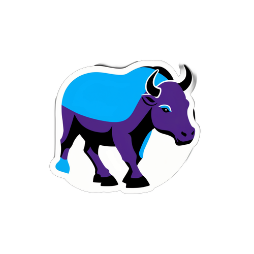 Piyasa Boğası Sticker