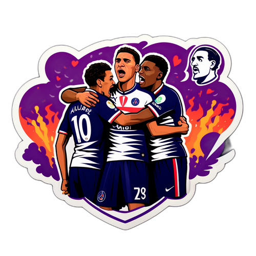 Zápas Toulouse vs PSG: Emoce na hřišti