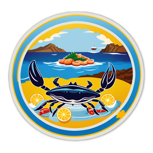 Kritik'le İlgili Deniz Ürünleri Sticker'ı