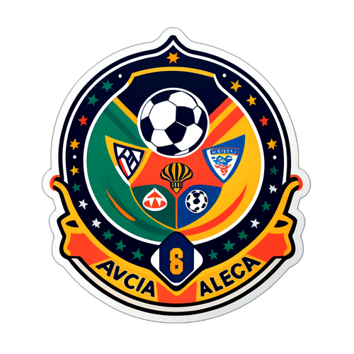 Reka Bentuk Sticker Kumpul Inspirasi Semangat Persaingan Sporting dan Alverca