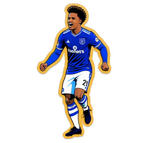 McKennie Enerjisiyle Heyecan Dolu! Kulüp Arma Detaylarıyla Yeni Çıkış Sticker'ı!