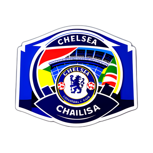 Energetisches Chelsea-Stadion mit jubelnden Fans