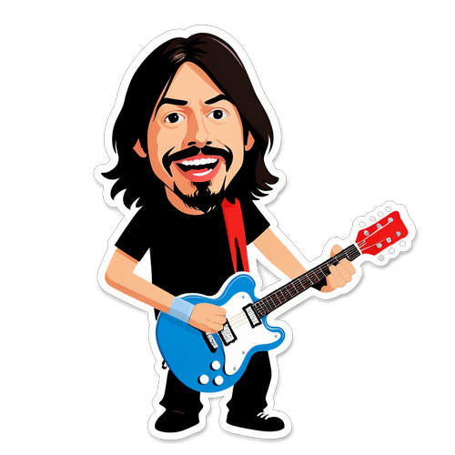 Fang Dynamikken: Dave Grohl's Guitar Galore i Et Vildt Rock'n'Roll Univers!